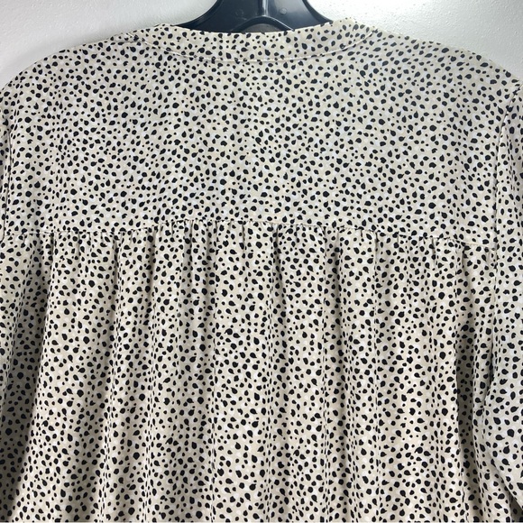 Anthropologie Select Femme Shirt Dress Midi Size 36 Long Sleeve Button UP - Picture 8 of 16
